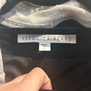 Veronica beard dickie jacket with gray sweatshirt Dickey.